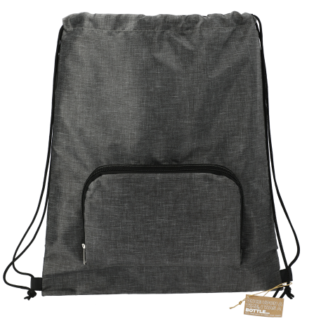 Ash Recycled Packable Drawstring Bag