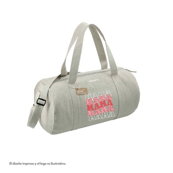 Repose 10oz Recycled Cotton Barrel Duffle Bag