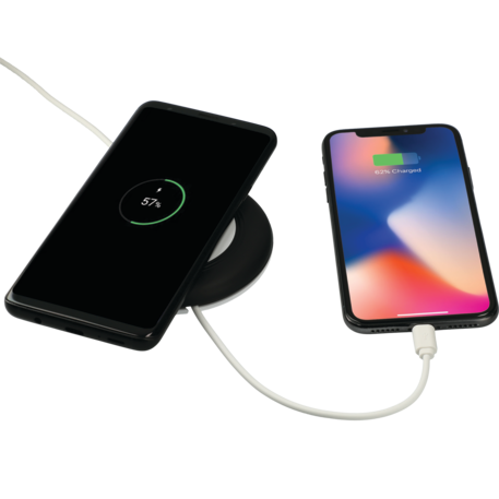 Nebula Wireless Charging Pad with Integrated Cable