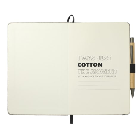 5.5" x 8.5" Recycled Cotton Bound JournalBook® Set