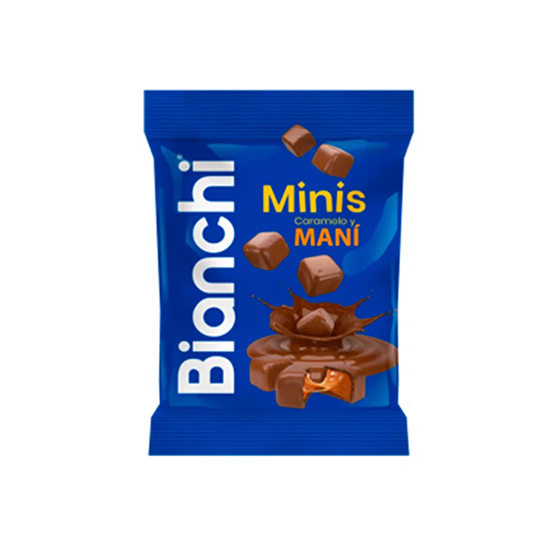 Minis Caramelo y Maní Bianchi