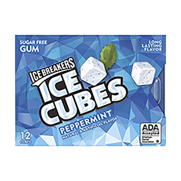 Chicles Ice Cubes PEPPERMINT