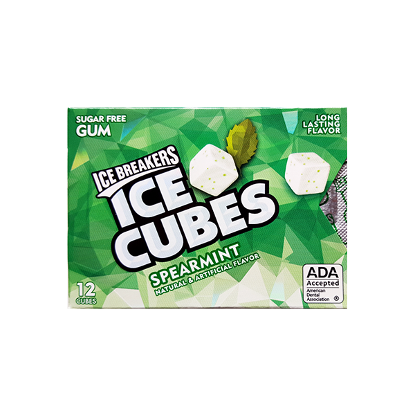 Chicles Ice Cubes SPEARMINT