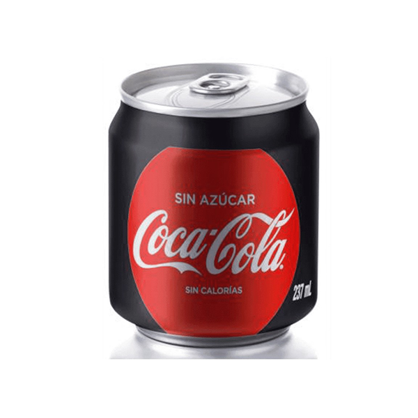 Coca- Cola Mini Lata sin azúcar
