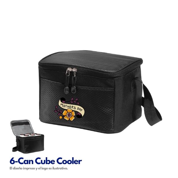 Port Authority 6-Can Cube Cooler. BG512