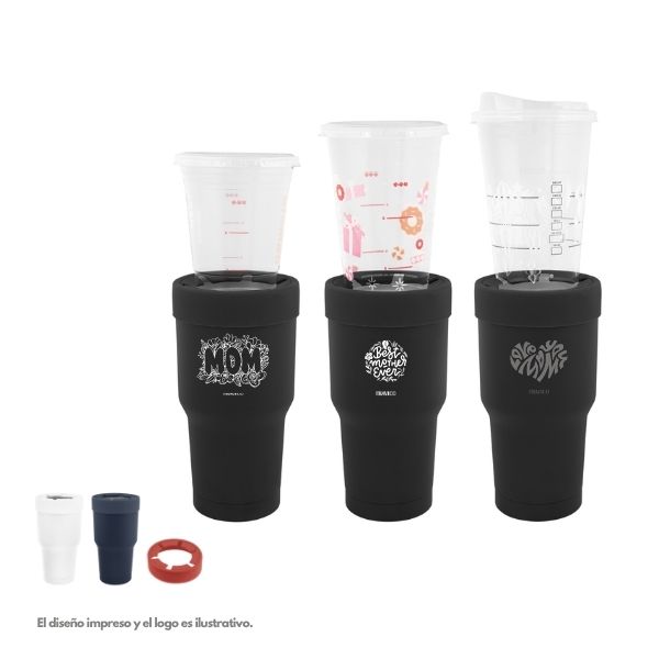 30 Oz. Reynolds Stainless Steel Tumbler With Silicone Lid