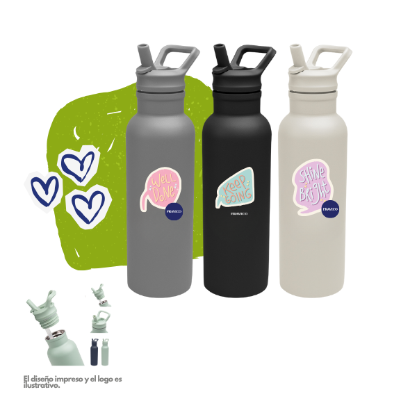 17 Oz. Hailey Recycled Stainless Steel Bottle