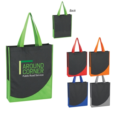 Non-Woven Tote Bag With Accent Trim