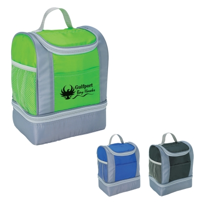 Two-Tone Cooler Lunch Bag