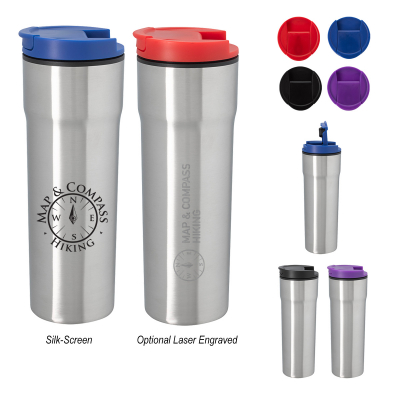 16 Oz. Segel Stainless Steel Tumbler