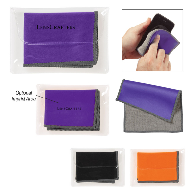 Dual Microfiber Cleaning Cloth In Case