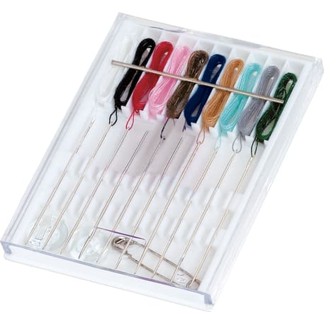Pocket Pre-Threaded Sewing Kit