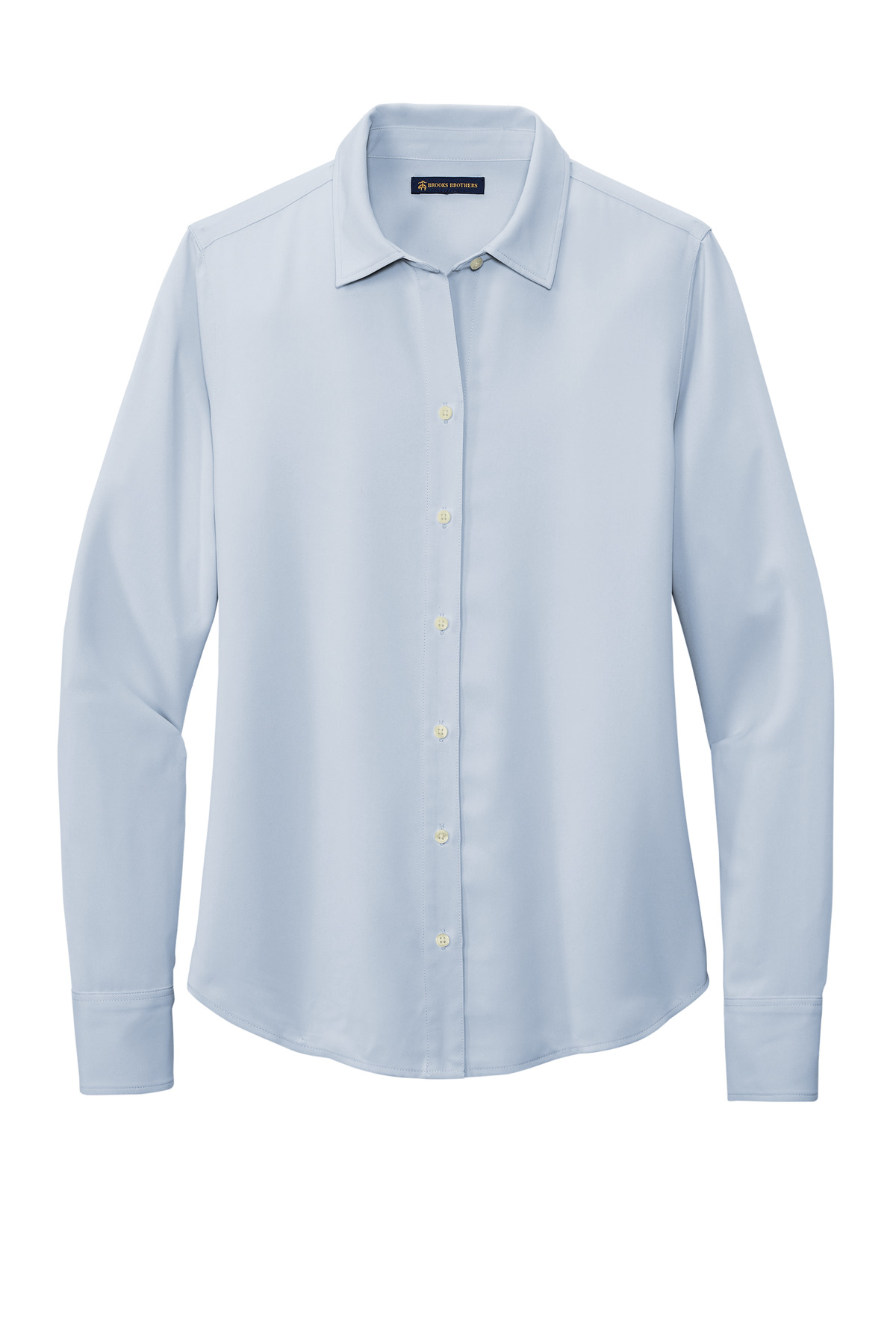 Brooks Brothers Womens Full-Button Satin Blouse BB18007