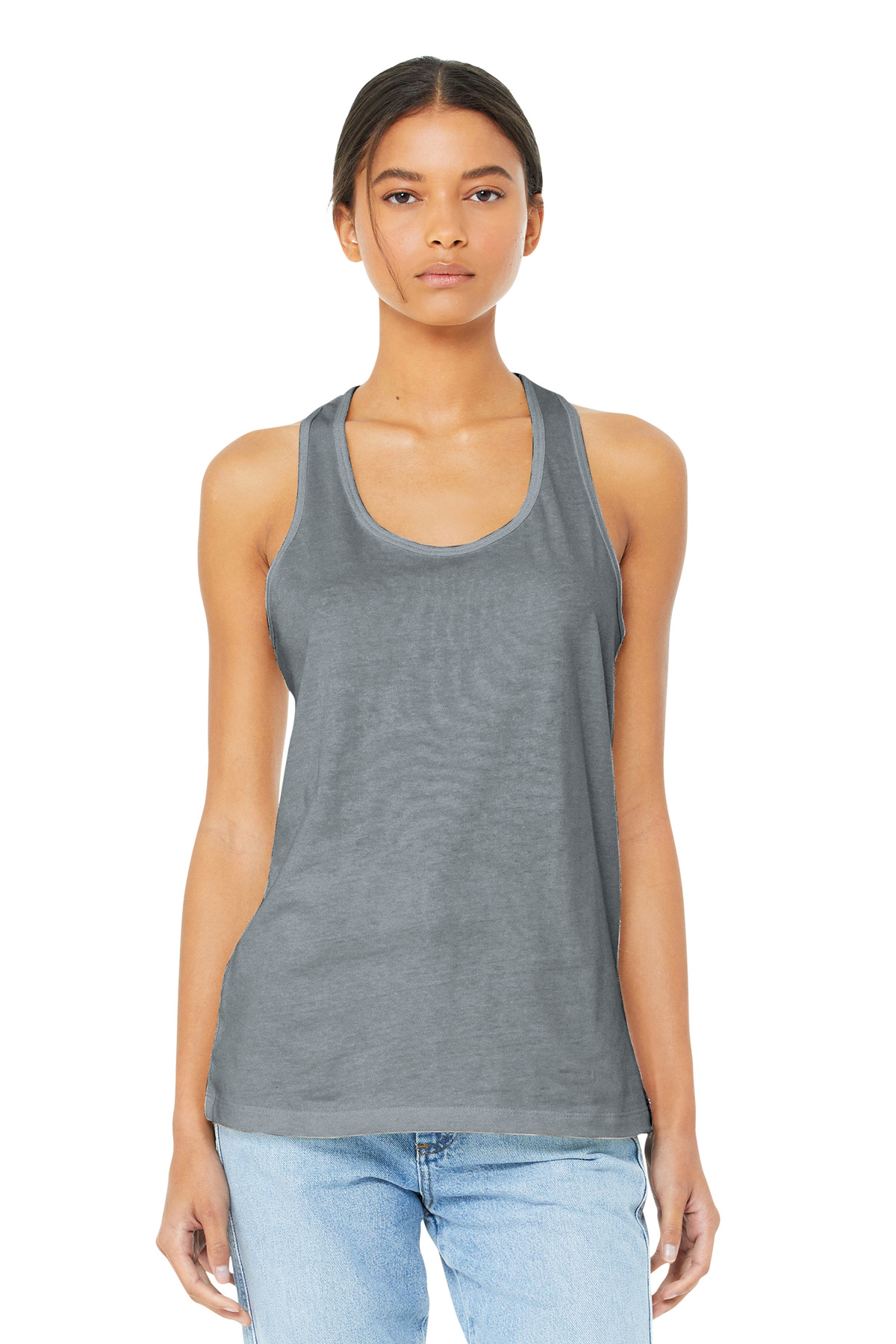 BELLA+CANVAS  Womens Jersey Racerback Tank. BC6008