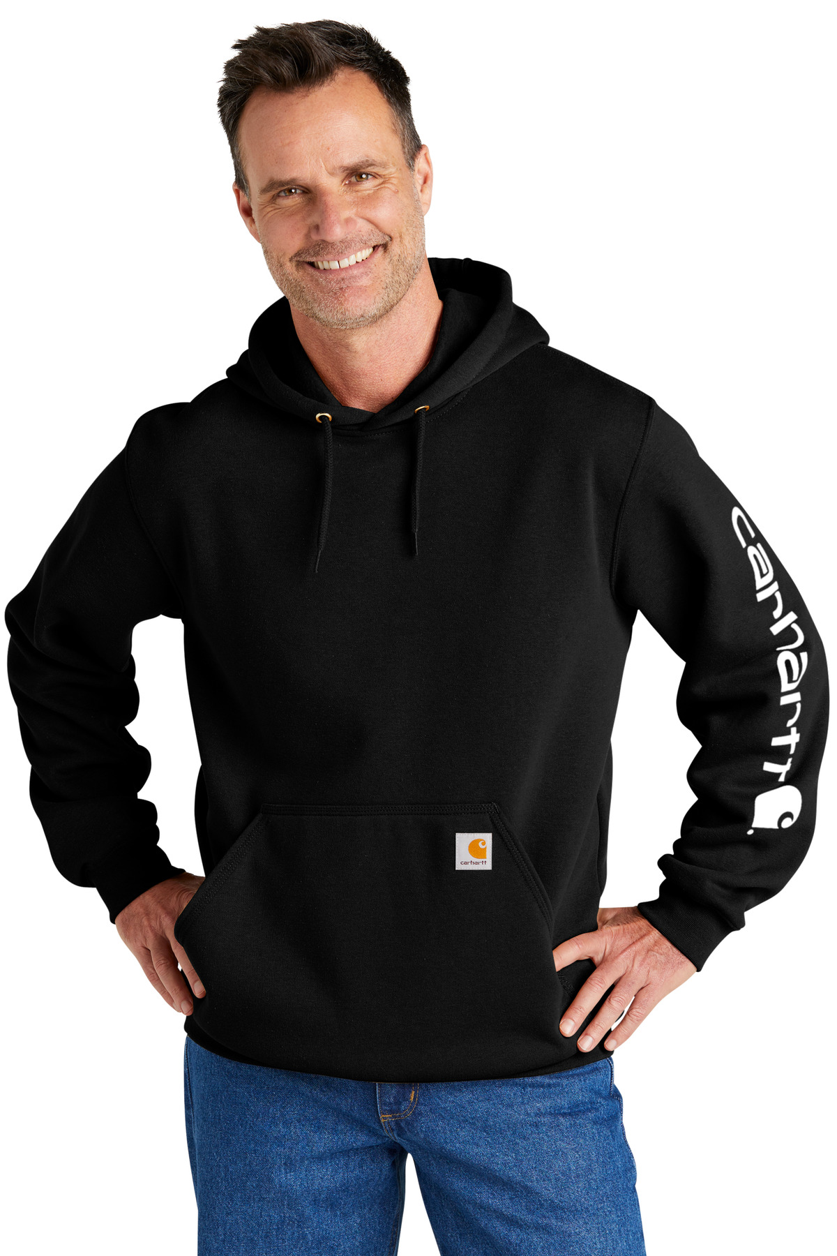 Carhartt Midweight Hooded Logo Sweatshirt CTK288