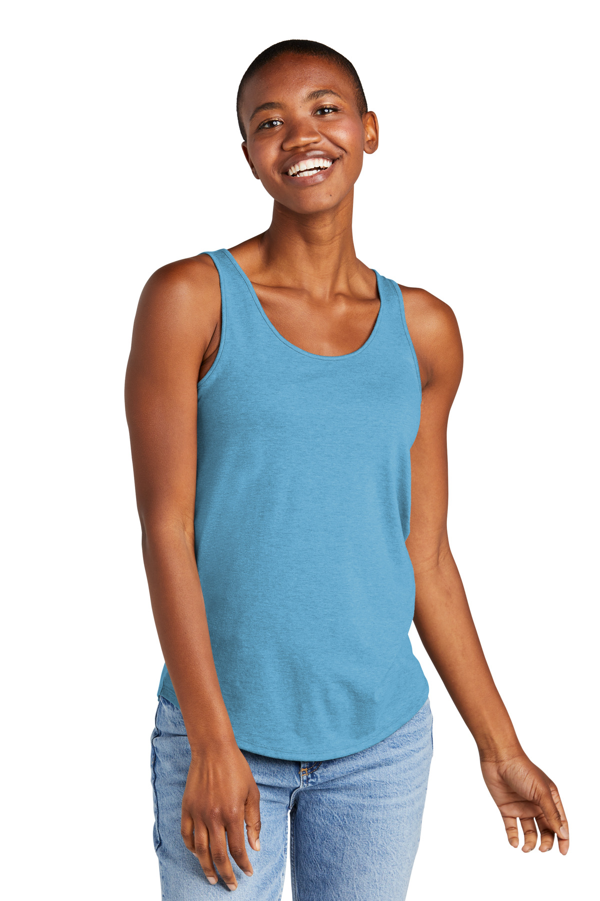 District Womens Perfect Tri Relaxed Tank DT151