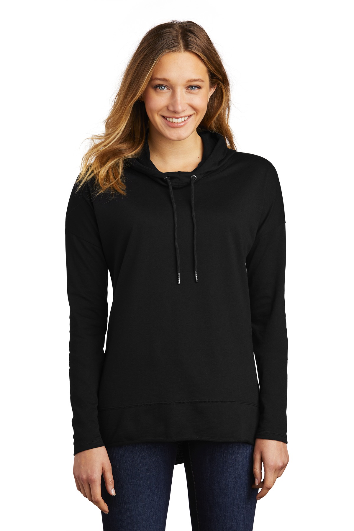 District  Womens Featherweight French Terry  Hoodie DT671