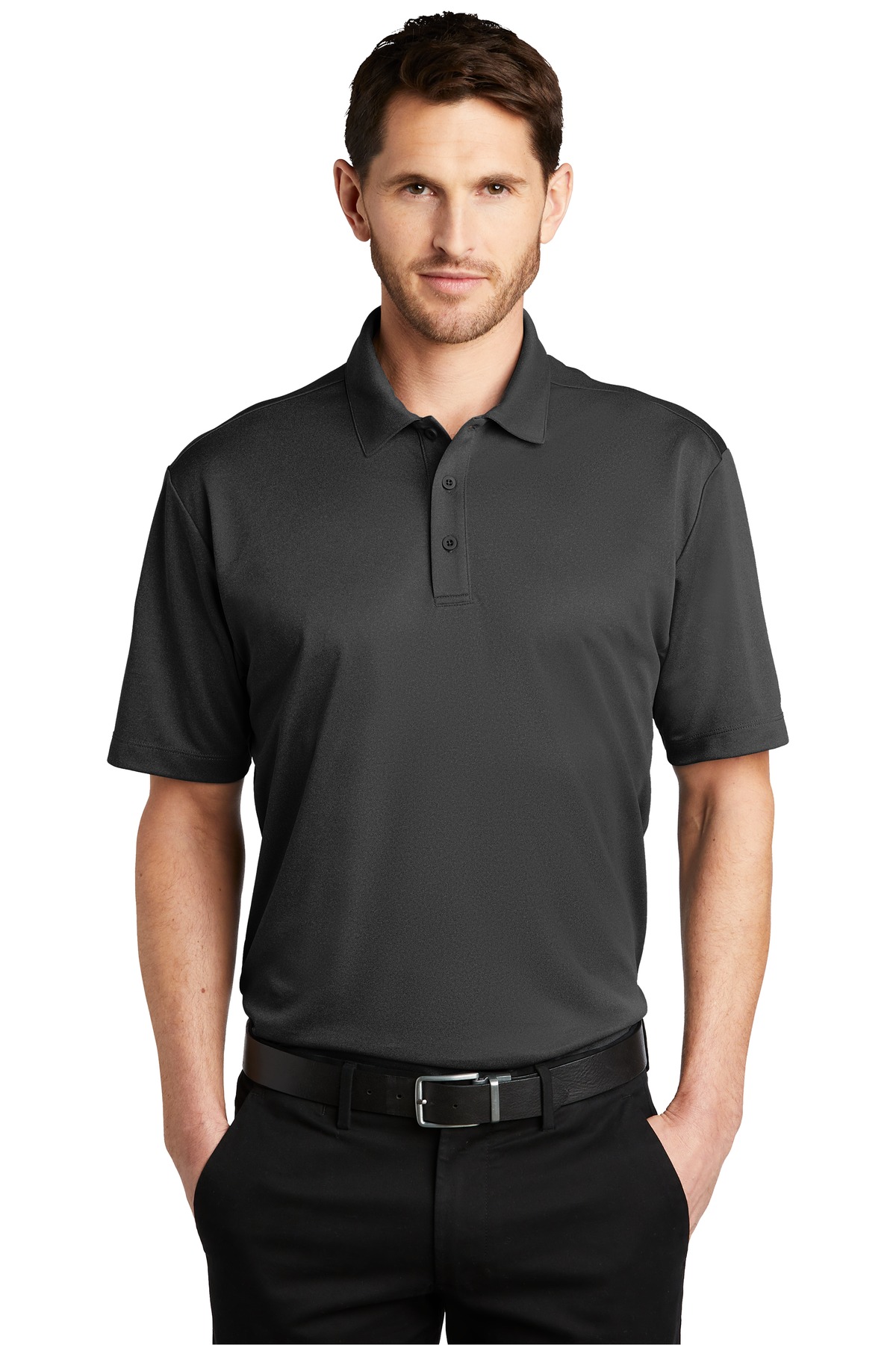 Port Authority  Heathered Silk Touch  Performance Polo. K542