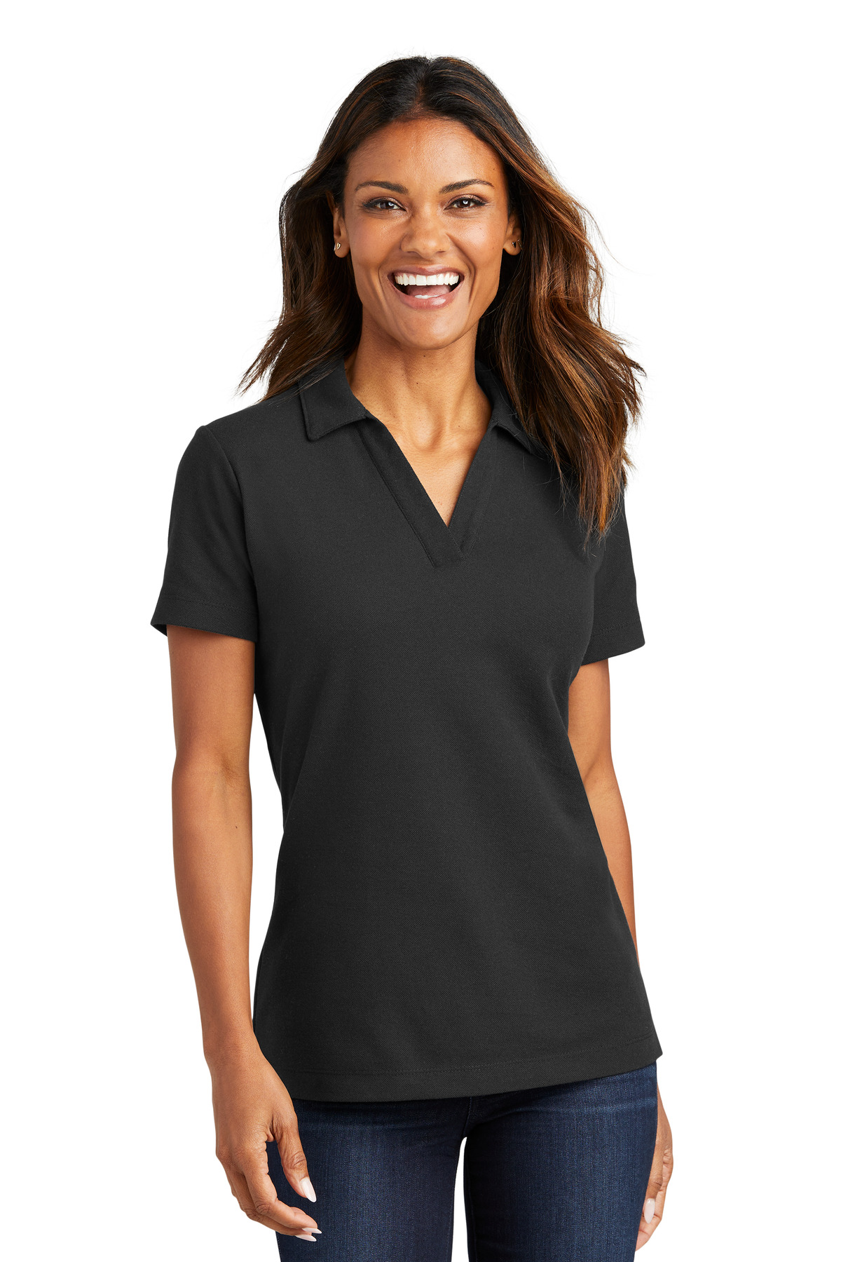 Port Authority Ladies C-FREE Cotton Blend Pique Polo LK867