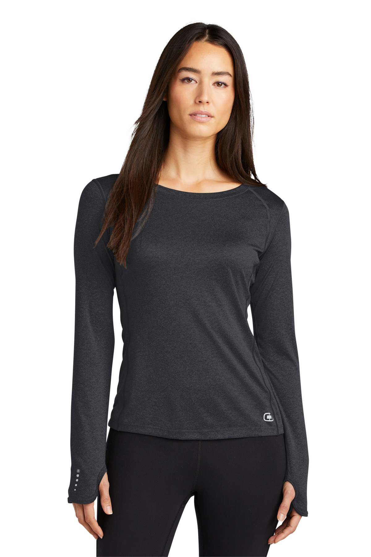 OGIO ENDURANCE Ladies Long Sleeve Pulse Crew. LOE321