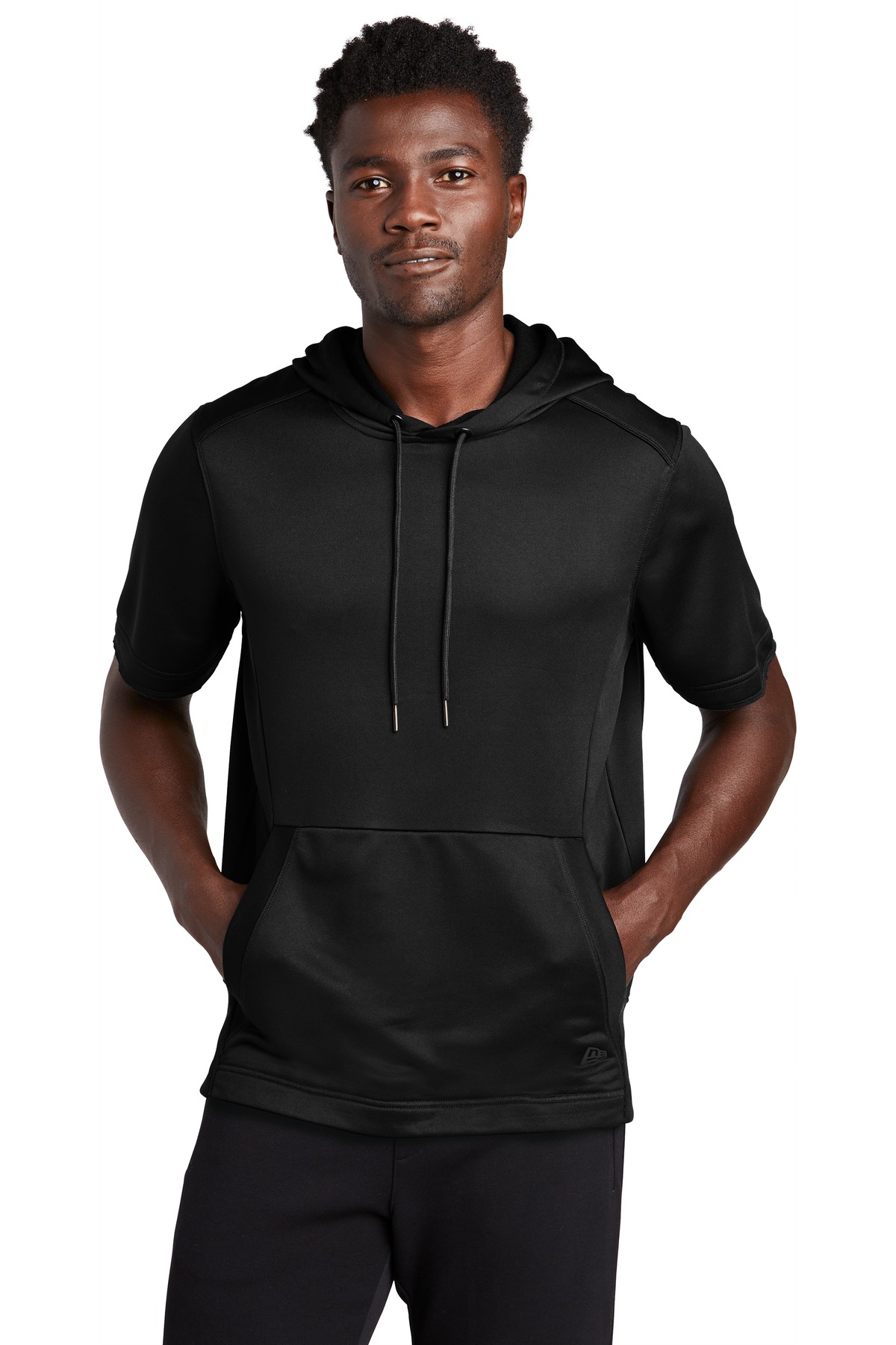 New Era  Performance Terry Short Sleeve Hoodie NEA533