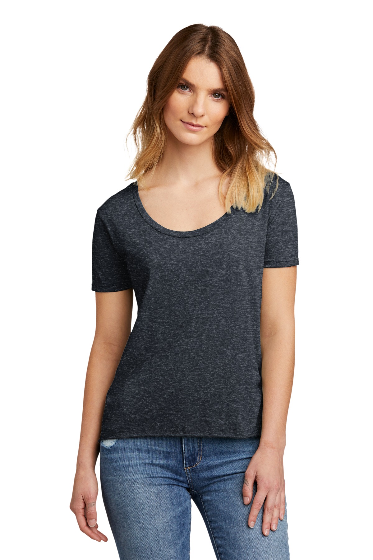 Next Level Apparel  Womens Festival Scoop Neck Tee. NL5030