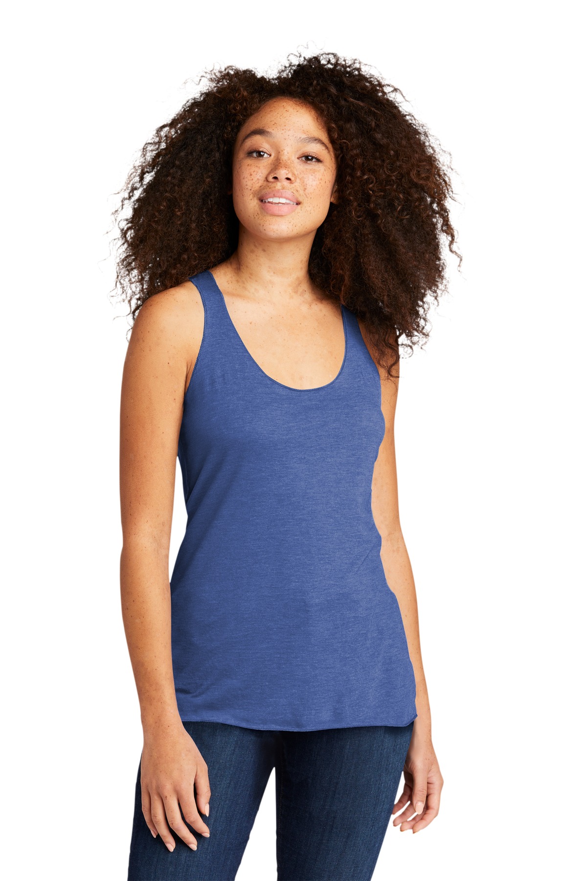 Next Level Apparel  Womens Tri-Blend Racerback Tank. NL6733
