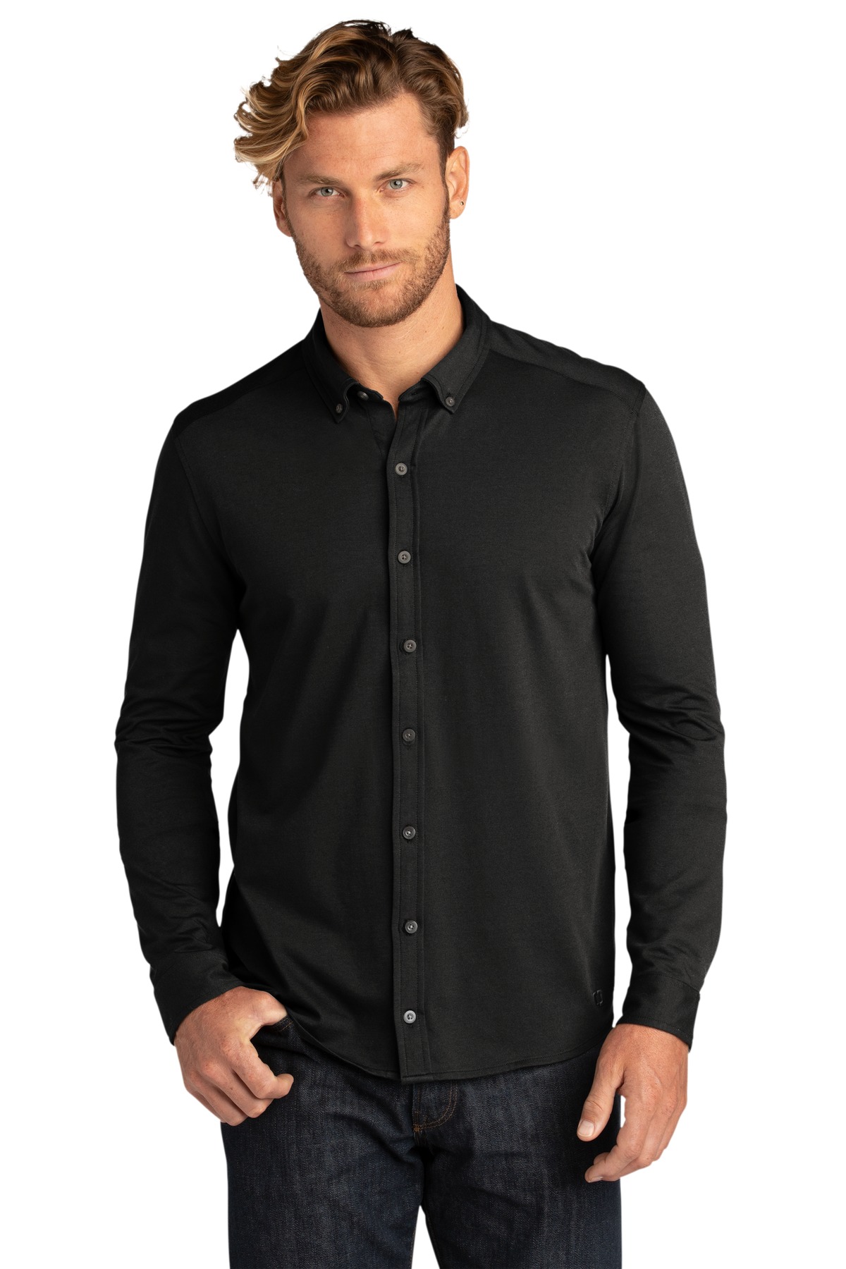 OGIO   Code Stretch Long Sleeve Button-Up. OG145