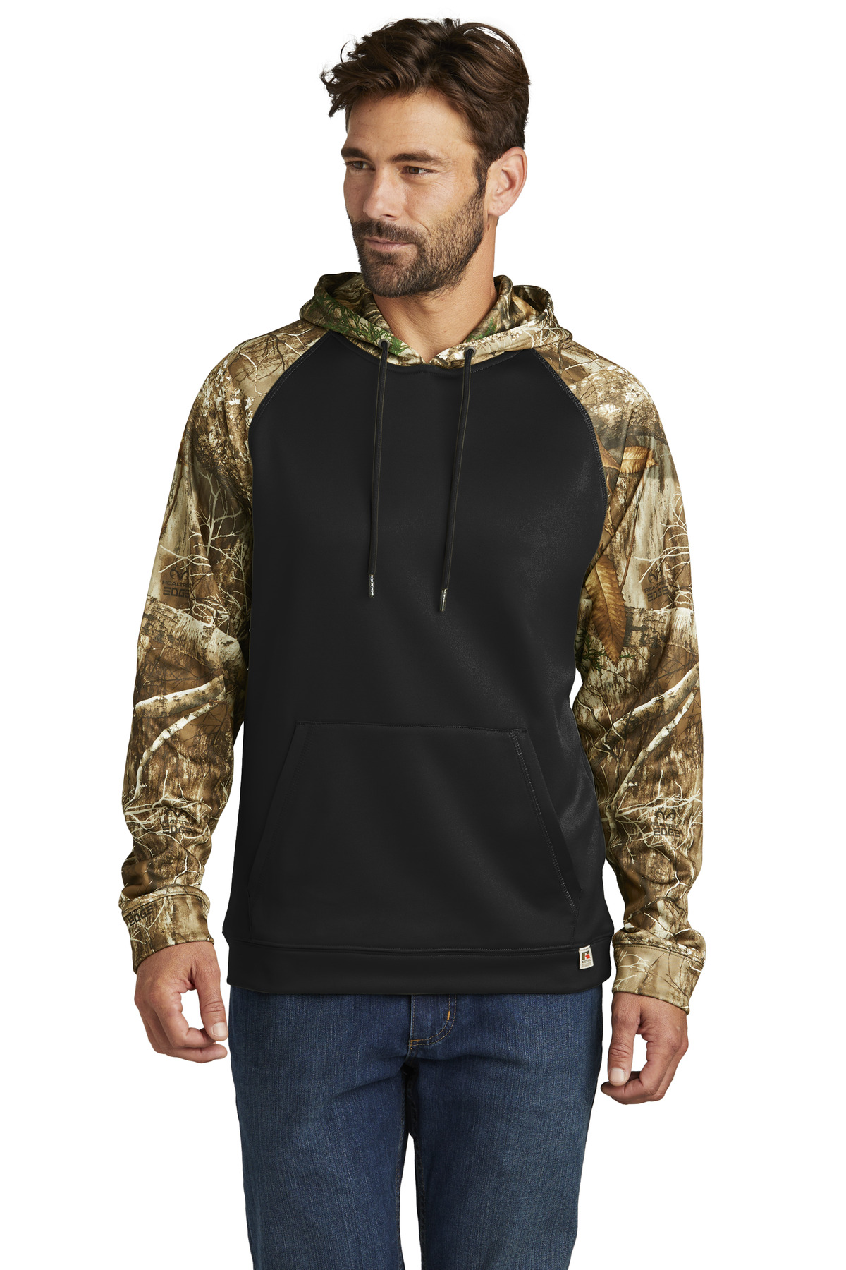 Russell Outdoors Realtree Performance Colorblock Pullover Hoodie RU451