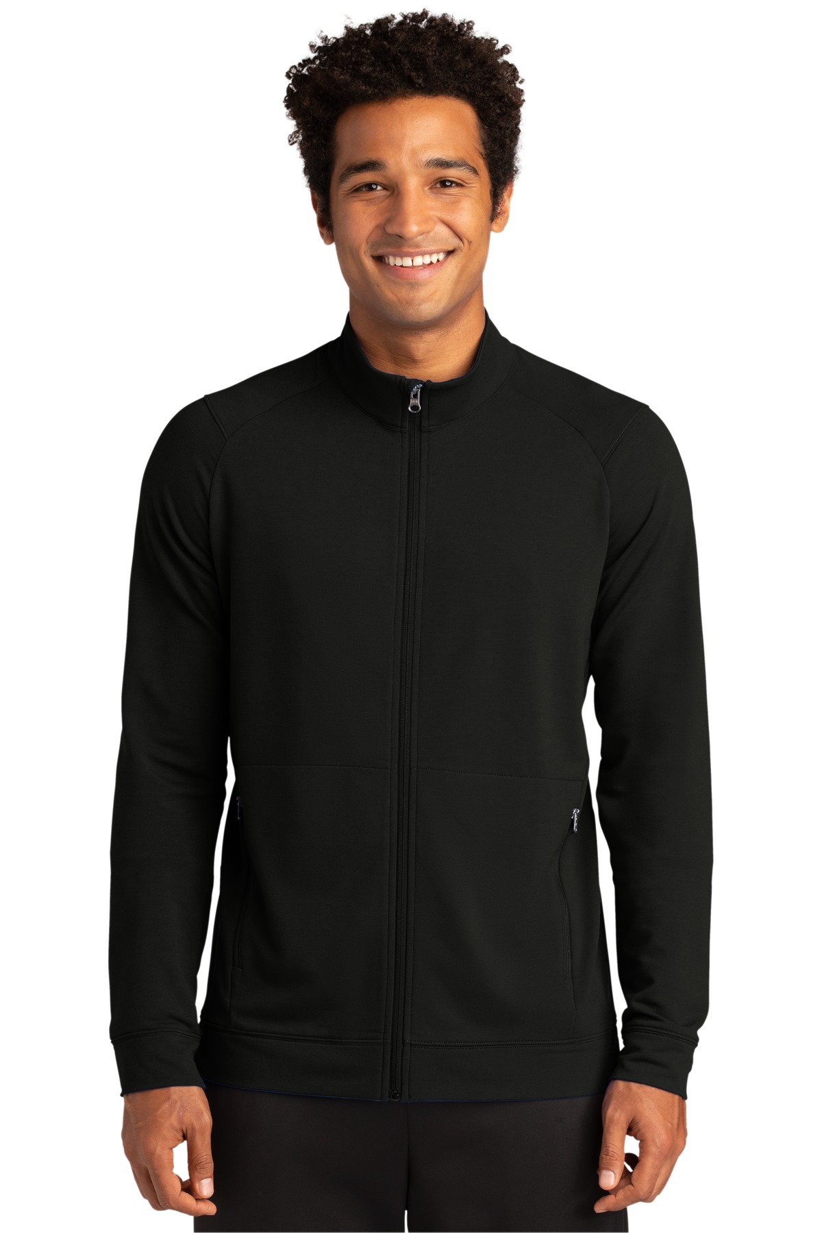 Sport-Tek Sport-Wick Flex Fleece Full-Zip. ST560