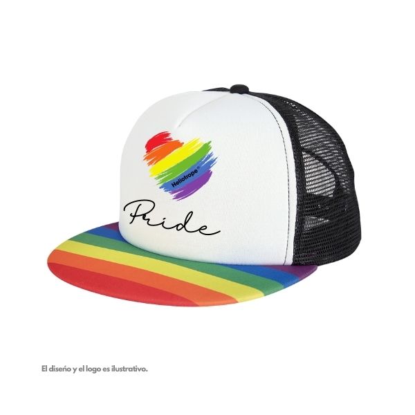 Rainbow Trucker Cap