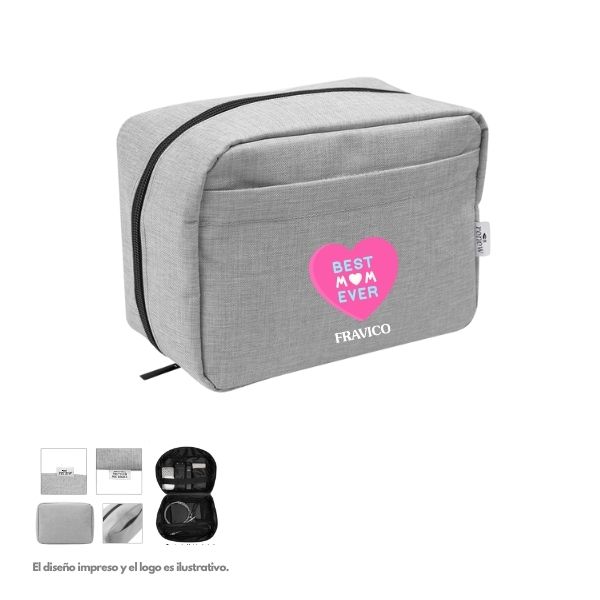 Habitat RPET Heathered Tech Pouch